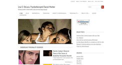 Desktop Screenshot of lisacdeluca.com